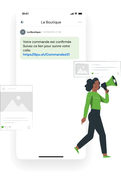 Interface Octopush – Envoi SMS pro