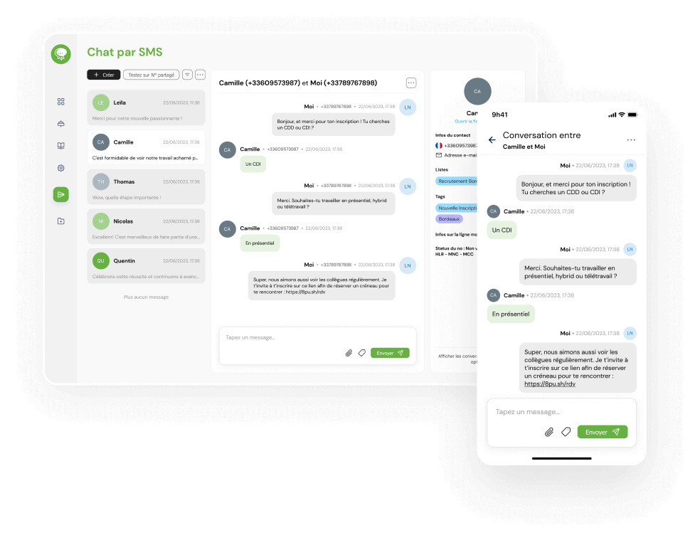 SMS conversationnel